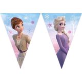 Disney Frozen - Vlaggenlijn - Slinger - Vlaggetjeslijn - Fcs karton - 230cm lang