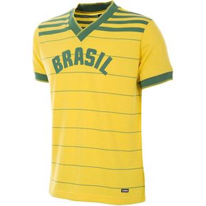 COPA - Brazilië 1984 Retro Voetbal Shirt - XXL - Geel