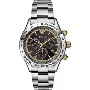 Versace VEV700419 horloge mannen - Roestvrij Staal - zilver