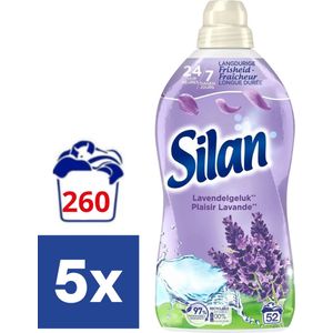 Silan Wasverzachter Lavendelgeluk - 5 x 1.144 l (260 wasbeurten)