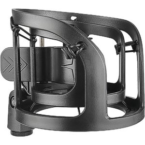 Microphone Shock Mount Anti-Vibration Suspension Adapter Clamp for Rode NT1 NT1-A K2 XDM-100 CAD Audio GXL1800 - Black