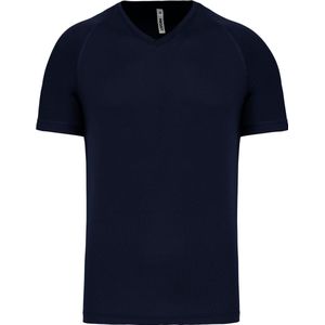 PROACT® Heren-sport-t-shirt V-hals PA476 - Sporty Navy - XS