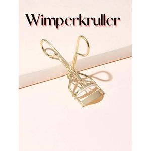 HOME ONLINE® Professionele Wimperkruller - Wimperkrultang - Geschikt voor wimpers - Goud kleurig - Wimperlifting -Beauty - Make-up - Classic Lash Curler