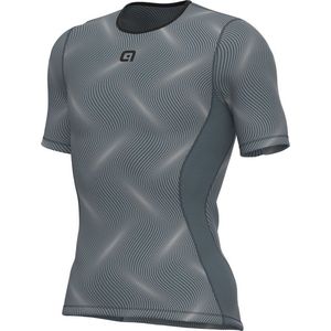 Ale Rift Korte Mouwen Basislaag Grijs XL-2XL Man