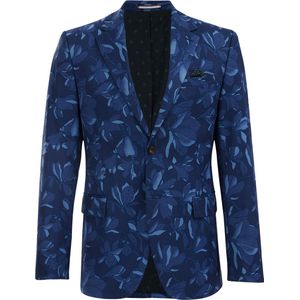 WE Fashion Heren slim fit blazer met dessin - Maat XL (54)