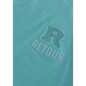 Retour Randy Polo's & T-shirts Jongens - Polo shirt - Turquoise - Maat 122/128