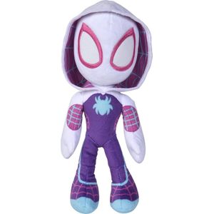 Disney - Spiderman - Ghost Spider Glow in the Dark Eyes - 25cm -  Alle leeftijden - Knuffel