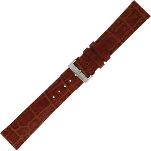 Morellato PMX041BOLLE IG Horlogebandje - Leer - Bruin - 24 mm