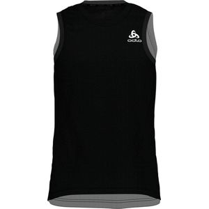 Odlo Bl Top Crew Neck Singlet Ceramicool Heren Sporttop - Black - Maat M