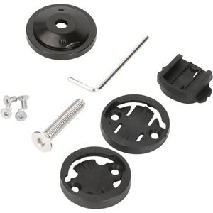 Fietscomputer houder - voorbouwhouder - adapter compatibel met Out Front - vervangingsinzet - zwart