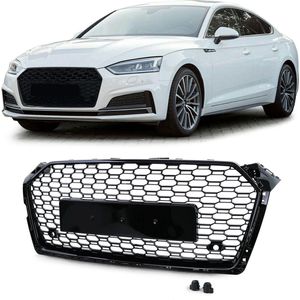 Audi A5 S5 F5 Grill Rs5 Look Honingraat Hoogglans Zwart Gloss Sport Cabrio Sportback Coupe Tdi Tsi