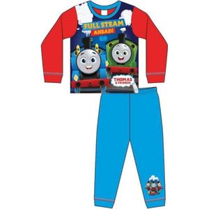 Thomas de Trein pyjama - blauw - Thomas & Friends pyama - maat 86/92