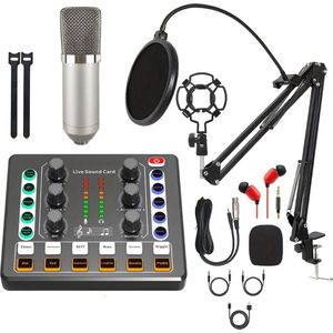 Livano Audio Mixer - Mengpaneel - DJ - Mixer - Gaming - Podcast - Zwart - Set