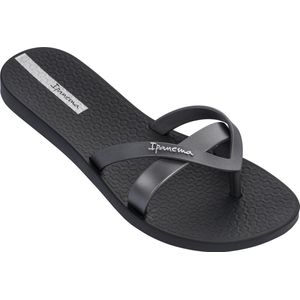 Ipanema Kirei Slippers Dames - Black/Silver - Maat 37