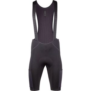 Nalini Heren Fietsbroek kort met bretels - Koersbroek - wielrenbroek Zwart - GRAVEL BIB SHORT Black - XL