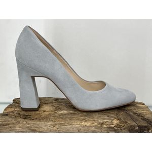 Peter Kaiser Karolin 85 Maat 41 / UK 7 lichtblauw suede Pumps Damesschoenen