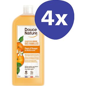 Douce Nature 2-in-1 Shampoo & Douchegel Familie (4x 1L)