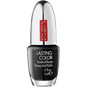 Pupa Milano lasting color zwarte nagellak 704