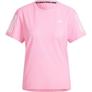 adidas Performance Own The Run T-Shirt - Dames - Roze- XL
