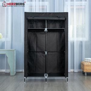 Herzberg HG-8012: Storage Wardrobe Gray - opberger - opbergkast