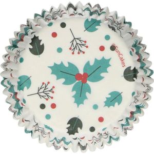 FunCakes Cupcake Vormpjes Muffin Vormpjes Papier Hulstblad pk/48