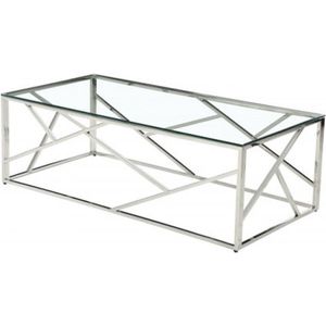 Zaza Home Salontafel 'Madagascar' Zilver