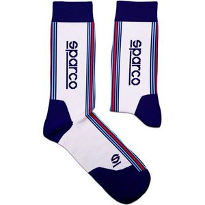 Sparco Sokken Martini Racing | wit / 41-46 | Sokken | 099145MRBIBMN2