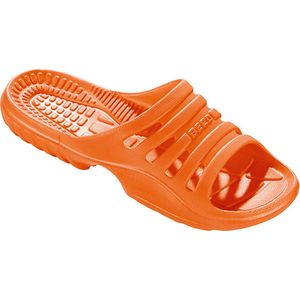 BECO heren badslippers - oranje - maat 42