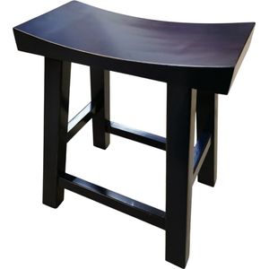 Fine Asianliving Chinese Kruk Midnight Blauw B43xD23xH50cm Chinese Meubels Oosterse Kast