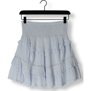 Notre-V Voile Skirt Dames - Korte rok - Lichtblauw - Maat M