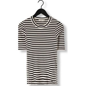 INWEAR Dagnaiw Striped T-shirt Tops & T-shirts Dames - Shirt - Zwart - Maat XL