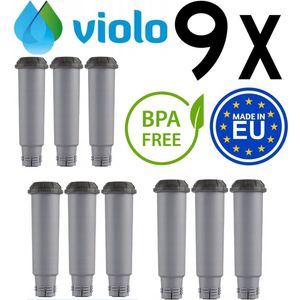 9x VIOLO waterfilter voor KRUPS koffiemachines - vervanging 9 stuks