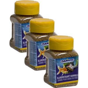 Darwin Sluierstaart Korrels - Vissenvoer - 3 x 330 ml