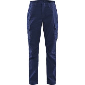 Blaklader Dames industrie werkbroek stretch 7144-1832 - Marineblauw/Korenblauw - C40