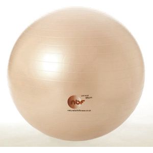 Birth Ball - 55 cm - goud - Natural Birth & Fitness Ball met pomp - Zwangerschapsbal
