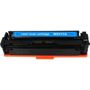 Boxstuff Laser Toner cartridge Geschikt voor 207A (Met chip) - (W2211a - Cyan)