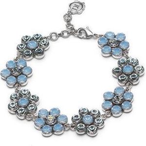 Dolce Luna Armband Flower blauw