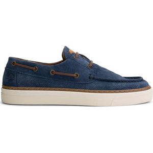 Travelin' Shipton Suede leren herenschoenen - Blauw leer - Maat 46