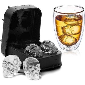 ijsblokjesvorm siliconen | Doodshoofd IJsblokjes | Ijsblokjes maker Skull | Whisky ijs