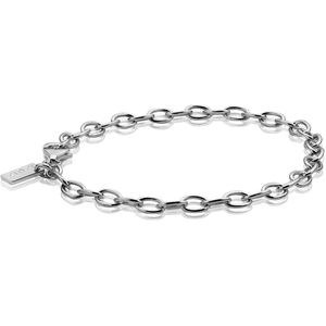 Zinzi zilveren bedelarmband 19cm CH-A3