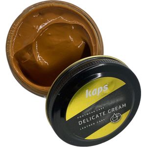 Kaps Schoencreme - schoensmeer - verzorgt het leer en geeft glans - (109) Gazelle Bruin - 50ml