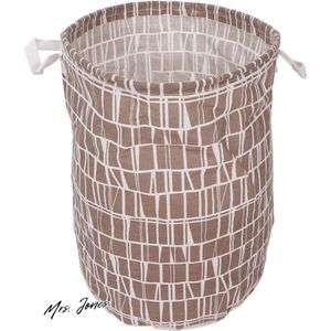 Mrs. Jones Opvouwbare Kledingmand - Wasmand met Ruimtebesparing .