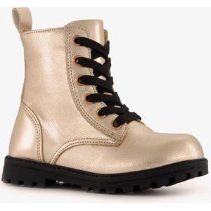 Blue Box meisjes veterboots goud - Maat 31