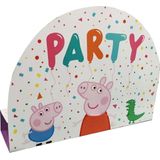 Peppa Pig Confetti Uitnodigingen 8 stuks