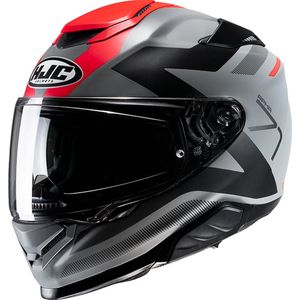 Hjc Rpha 71 Pinna Grey Red Mc1Sf Full Face Helmets 2XL - Maat 2XL - Helm