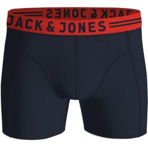 JACK & JONES Jacsense trunks (1-pack) - heren boxer normale lengte - blauw - Maat: XXL