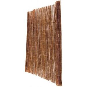Wilgenmatten 175 x 200 cm | Bruin | Bamboe schutting of Bamboe tuinscherm | Duurzaam & Weerbestendig | Privacyscherm.