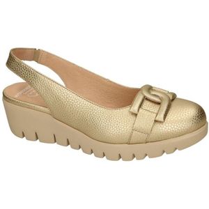 Wonders -Dames - goud - ballerina's & mocassins - maat 41