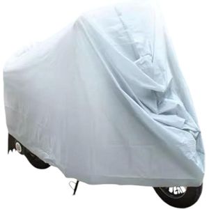 Motorhoes - Waterafstotend - 250 x 140 cm - Zilver met Reflectie - Motorhoes Waterafstotend Buiten - Motorhoes