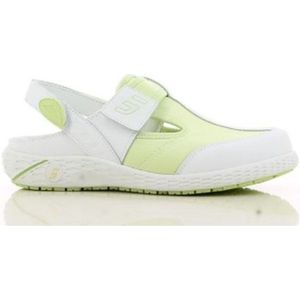 Safety Jogger Oxypas Sandaal Aliza OB SRC-ESD Limoengroen - Maat 40